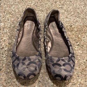 Coach ballet flats